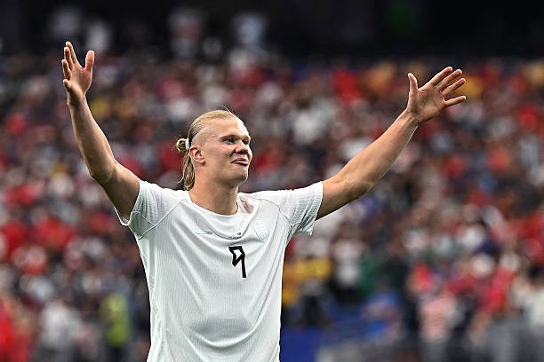 Haaland có hiệu suất ghi bàn đáng nể. Ảnh: Getty Images.