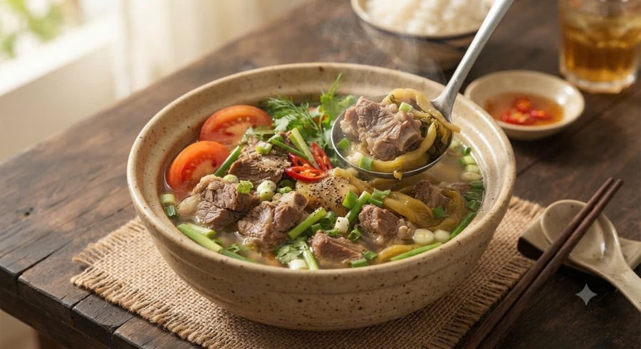 canh dua