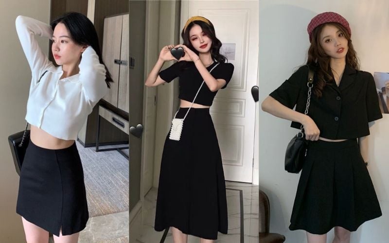 Sắc đen mang đến vẻ ngoài nhã nhặn, dễ tạo cảm giác chỉn chu mà không cần quá nhiều chi tiết cầu kỳ.