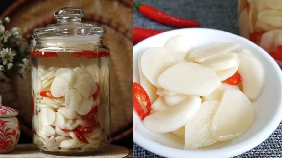 Để làm tỏi ngâm giấm, bạn nên chọn tỏi già để tránh tình trạng tỏi bị xanh.