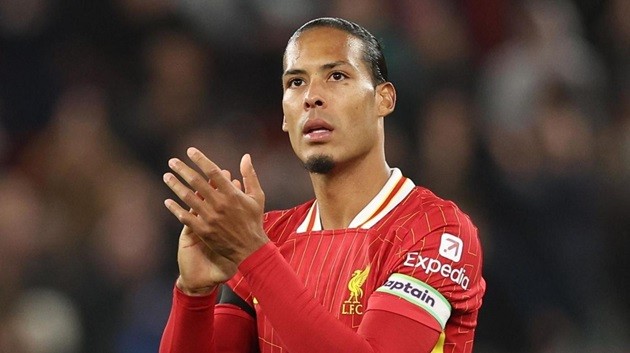 Van Dijk có thể rời Liverpool vào mùa hè này. Ảnh: Getty Images.