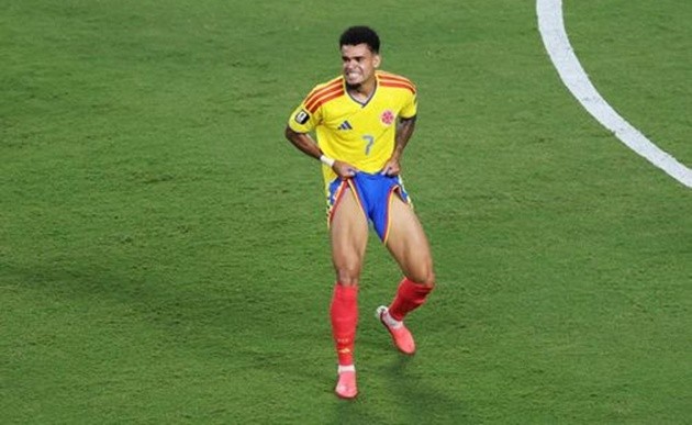 Diaz khá vô duyên tại World Cup 2026. Ở trận gặp CHDC Congo, ngôi sao Bayern Munich có 2 lần bị từ chối bàn thắng do việt vị. (Ảnh: Getty Images)
