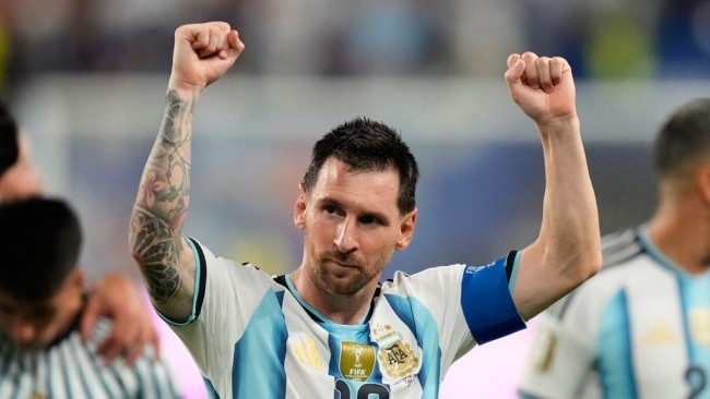 Messi cùng Argentina đánh bại Cape Verde 3-2. Ảnh: Sky Sports.