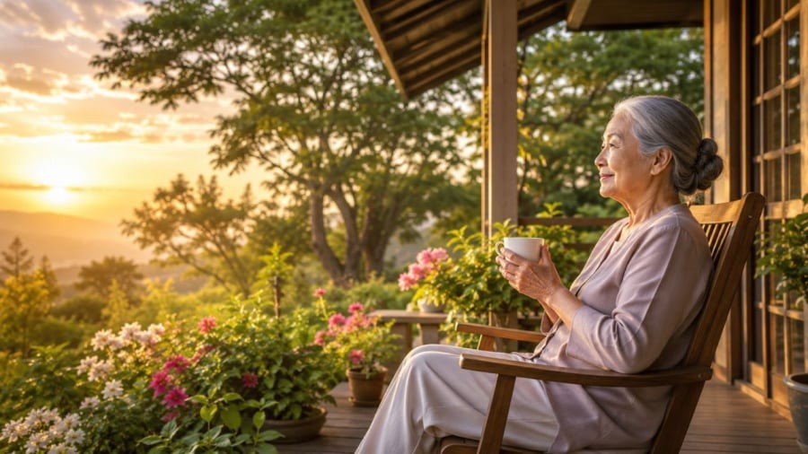 Chủ động được tài chính lúc về già giúp cuộc sống vững vàng