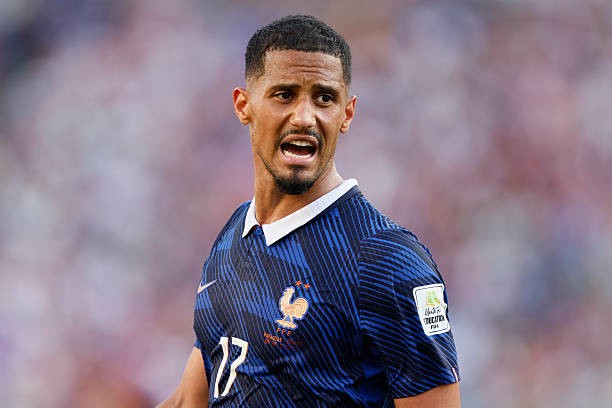 William Saliba (7.6): Một buổi tối thi đấu dễ dàng của hậu vệ thuộc biên chế Arsenal. Tốc độ tuyệt vời giúp anh luôn chủ động trong các pha tranh chấp và không bao giờ rơi vào tình trạng bị động. Ảnh: Getty Images