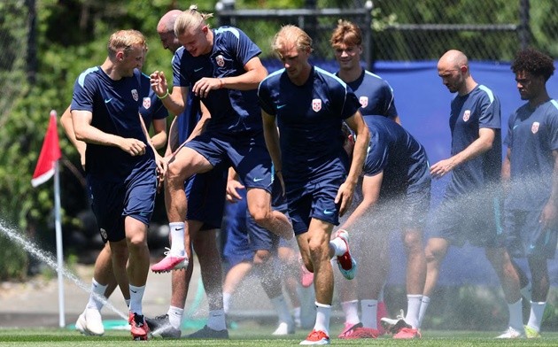 HLV Stale Solbakken tin Na Uy đủ sức thắng Brazil. (Ảnh: Getty Images)