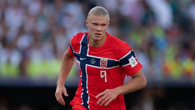 Brazil cần dè chừng Haaland. (Ảnh: Getty Images)