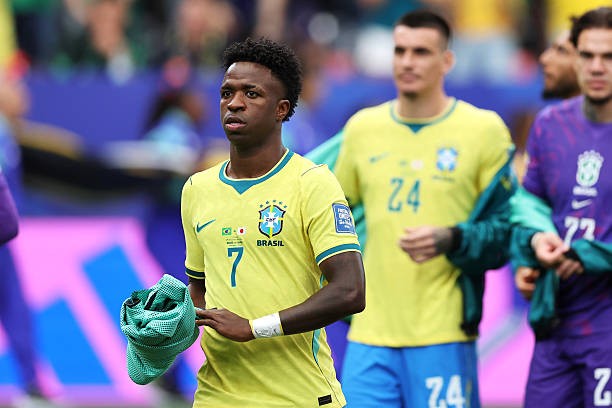 Vinicius Junior trở thành điểm tựa trên hàng công Brazil. Ảnh: Getty Images