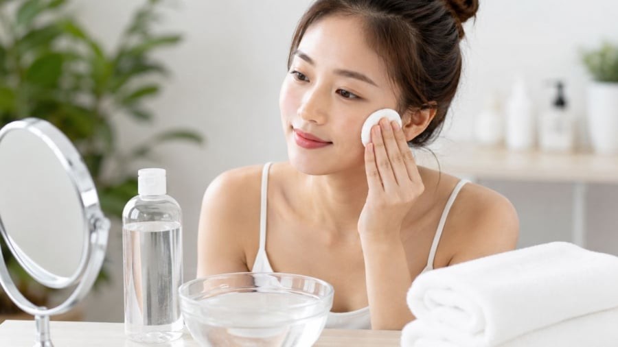 Nước muối có thể làm sạch da nhưng cần hiểu và dùng đúng