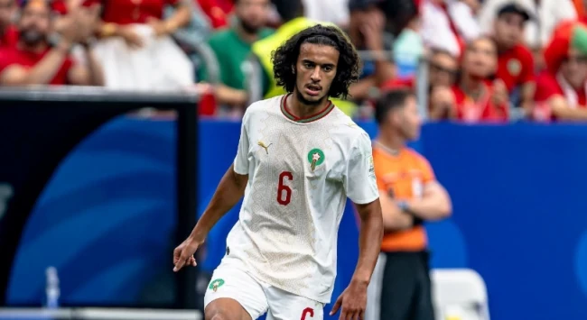 Ayyoub Bouaddi là mục tiêu của Chelsea. Ảnh: Getty Images.
