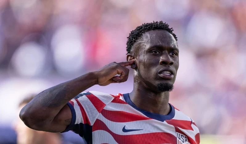Balogun được FIFA cho phép ra sân trước Bỉ. Ảnh: Getty Images.