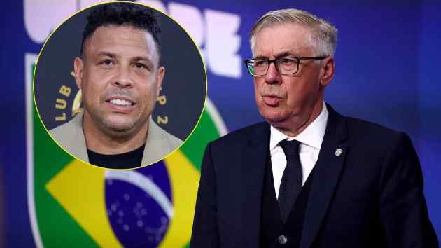 Ronaldo de Lima chỉ trích các quyết định của Ancelotti. Ảnh: Getty Images.