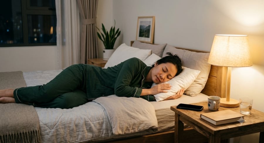 Tạo khoảng lặng trước khi ngủ là thói quen được nhiều chuyên gia tâm lý đánh giá có lợi cho sức khỏe tinh thần và khả năng quản lý cảm xúc.