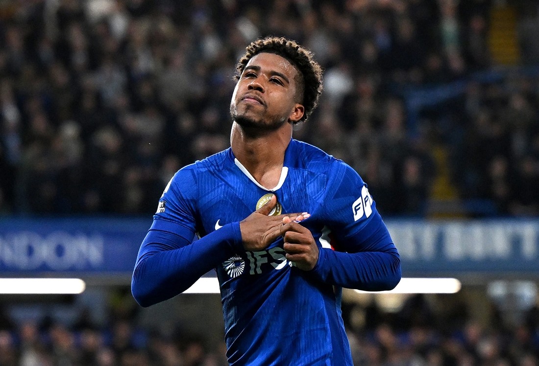 Andrey Santos được liên kết như là một mục tiêu chuyển nhượng của Man Utd hè năm nay. Ảnh: Chelsea FC.