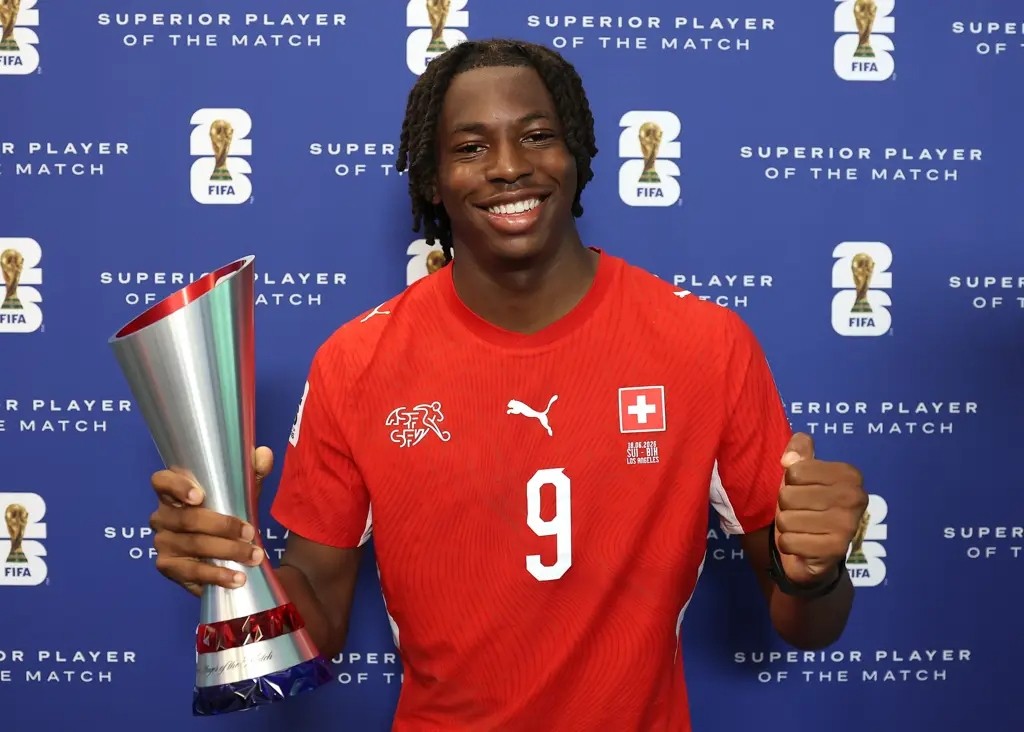 Johan Manzambi đang có một kỳ World Cup ấn tượng. Ảnh: FIFA.com.