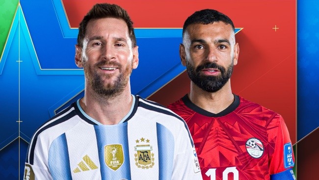 Salah và Messi sẽ có màn chạm trán đáng chờ đợi. Ảnh: Sky Sports.