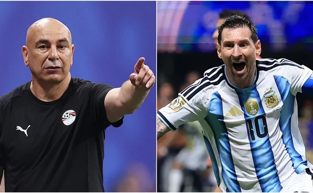 HLV đã có những tranh luận với Messi sau khi trận đấu kết thúc. Ảnh: Getty Images