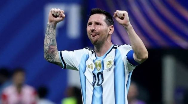 Messi lại toả sáng rực rỡ. Ảnh: Getty Images.