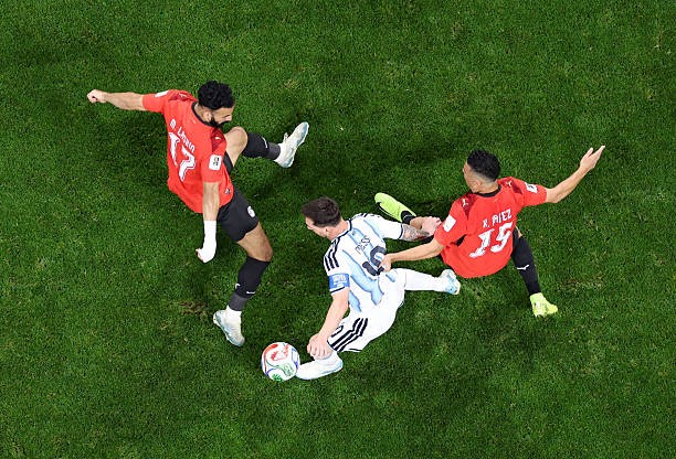Argentina đã trải qua 90 phút đầy thách thức trước Ai Cập. Ảnh: Getty Images. 