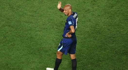 Fabinho muốn tái hợp Real. Ảnh: Getty Images.
