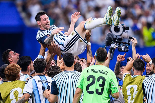 Lionel Messi tỏa sáng trong màu áo Argentina. Ảnh: Getty Images