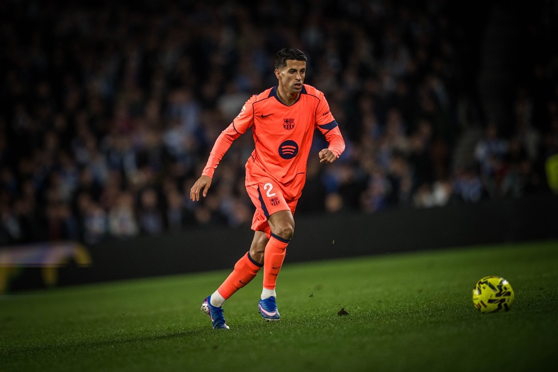 Barcelona vẫn chưa đạt thỏa thuận chiêu mộ Joao Cancelo. Ảnh: Barcelona FC.