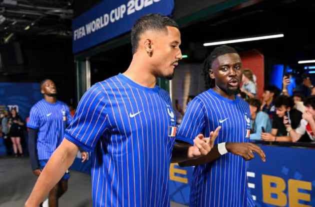Saliba có mối quan hệ thân thiết với Kone - mục tiêu Arsenal đang theo đuổi. Ảnh: Getty Images.