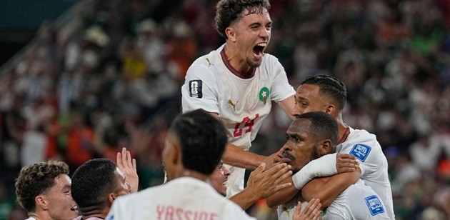 Morocco đang có kỳ World Cup ấn tượng. (Getty Images)