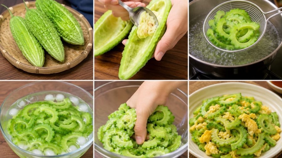 Mướp đắng không đắng như bạn tưởng nếu sơ chế đúng cách