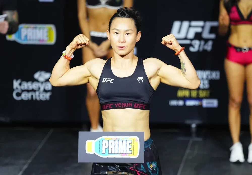Yan Xiaonan tại sự kiện UFC 314