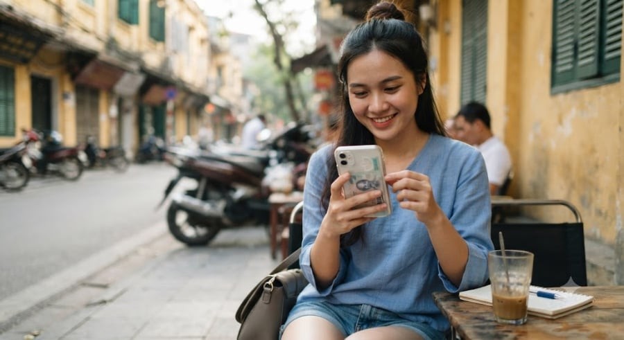 Trong quan niệm của nhiều người, điện thoại là vật bất ly thân.

