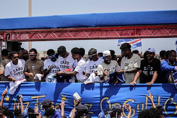 Tuyển Cape Verde được chào đón khi trở về nhà. Ảnh: Getty Images.