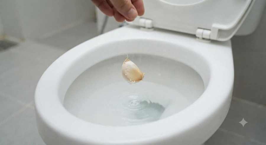 Nhà vệ sinh thường dễ xuất hiện mùi hôi do độ ẩm cao hoặc vi khuẩn tích tụ lâu ngày. 