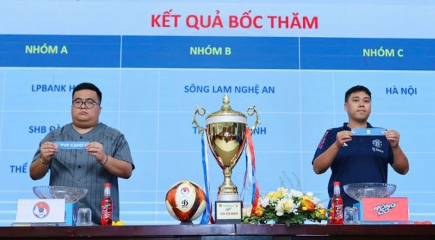 Bốc thăm xếp lịch thi đấu Vòng chung kết Giải Bóng đá U17 VĐQG. Ảnh: VFF.