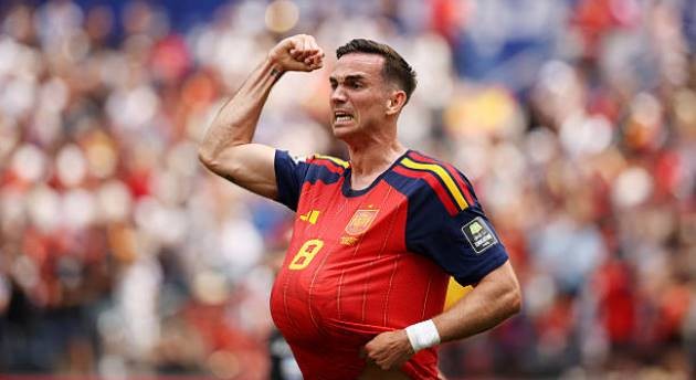Fabian Ruiz toả sáng khi được tin tưởng. Ảnh: Getty Images.