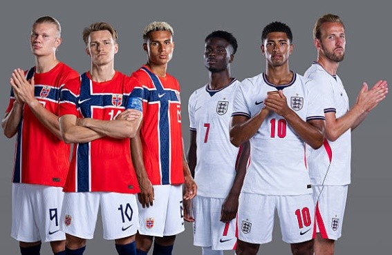 Bellingham và Odegaard sẽ là những nhân tố quyết định thế trận của tuyển Anh và Na Uy. Ảnh: Getty Images.