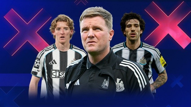 Newcastle liên tục bán những ngôi sao hàng đầu. (Ảnh: Transfermakt)