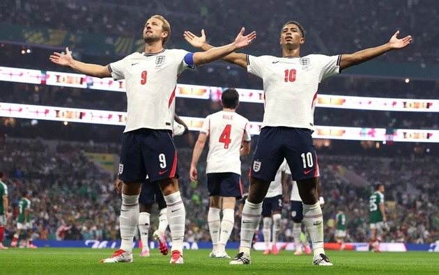 Kane và Bellingham đang tỏa sáng cùng nhau. (Ảnh: Getty Images)