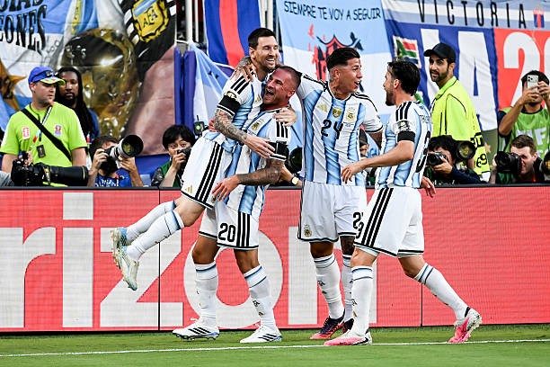 Tuyển Argentina vẫn đang trên hành trình bảo vệ ngôi vương World Cup. Ảnh: Getty Images.