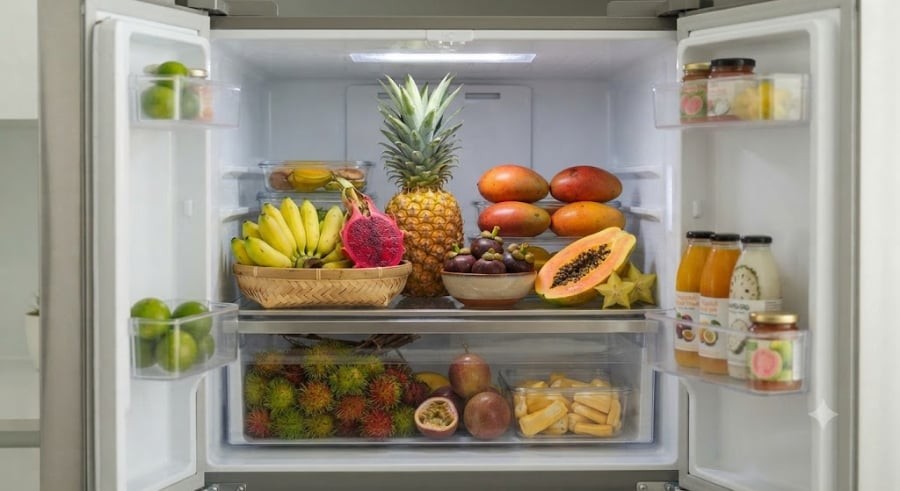 Những loại quả này quen sống ở nhiệt độ cao (khoảng 30°C). Khi gặp lạnh (4-5°C), các tế bào biểu bì sẽ bị 