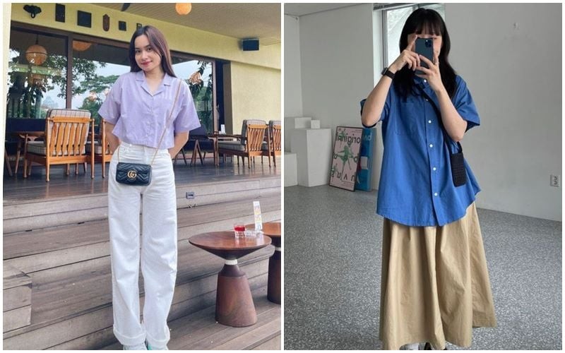 Thiết kế tay áo gọn gàng giúp người mặc dễ dàng vận động, đồng thời hạn chế cảm giác bí bách trong điều kiện thời tiết oi bức. 