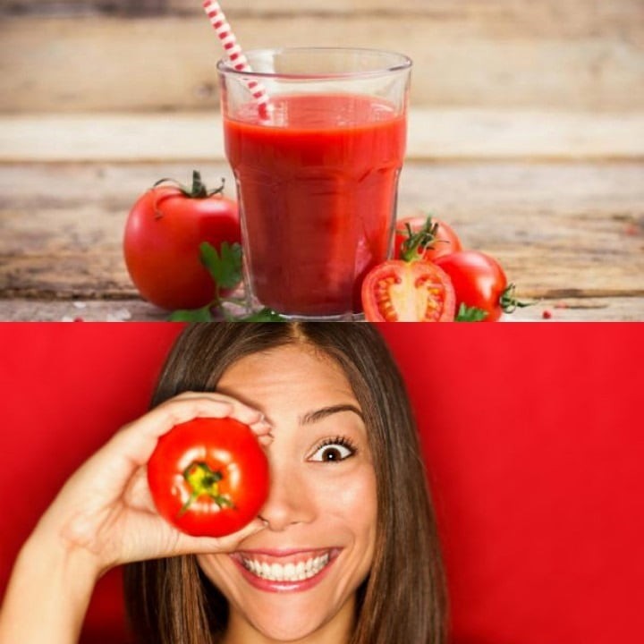 Cà chua là nguồn cung cấp lycopene dồi dào – hợp chất chống oxy hóa nổi tiếng có khả năng hỗ trợ bảo vệ tế bào da trước tác động của các gốc tự do và tia cực tím