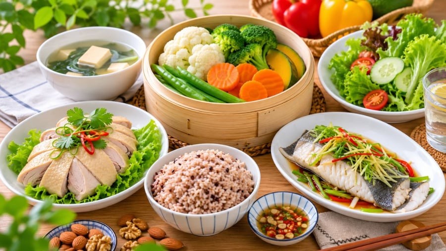 Có phải cứ ăn đồ luộc hấp là tốt?
