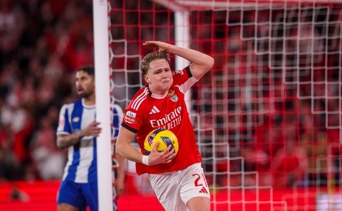 Benfica đang sở hữu 