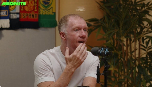 Scholes dự đoán 50-50 về trận bán kết giữa Anh và Argentina. Ảnh: Getty.