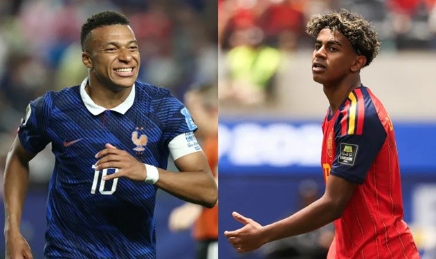 Mbappe đấu Yamal thu hút sự chú ý. (Ảnh: Getty Images)