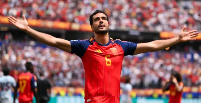 Tây Ban Nha sẽ chạm trán Pháp ở bán kết World Cup. Ảnh: Getty.