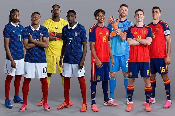 Pháp và Tây Ban Nha sẽ chạm trán ở bán kết World Cup 2026. Ảnh: Getty Images. 
