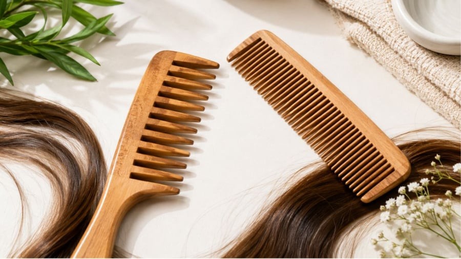 Mỗi loại lược hợp với một kiểu tóc khác nhau