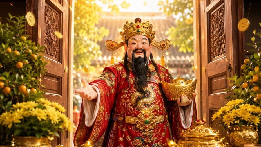 Những biểu hiện của Thần Tài đang tới